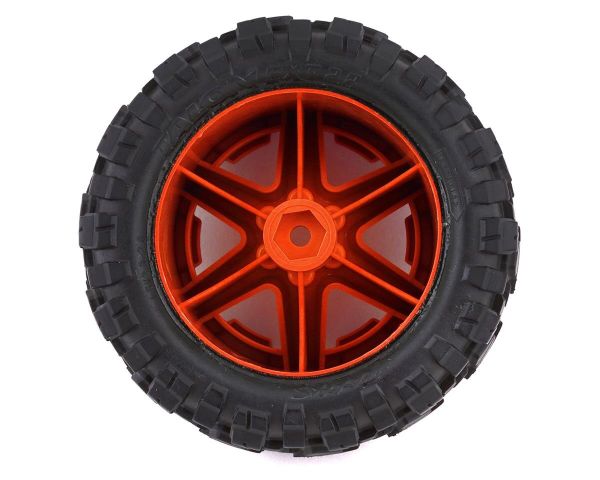 Traxxas Talon Extreme Reifen auf Felgen 2.8 RXT orange