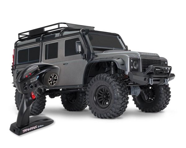 Traxxas TRX-4 Land Rover Defender silber Gold Plus Combo