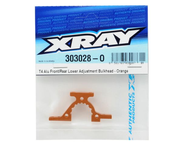 XRAY Achsenhalter orange T4