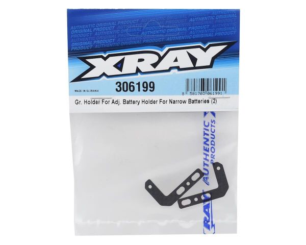 XRAY Ersatz Carbon Akkuplatten für Slim Akku