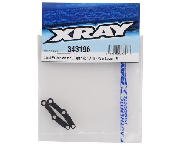 XRAY Steel Extension For Suspension Arm Rear Lower
