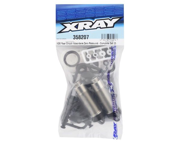 XRAY Xb8 Rear Shock Absorbers Zero Rebound Complete Set