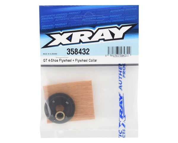 XRAY GT 4 Shoe Flywheel and Flywheel Colar