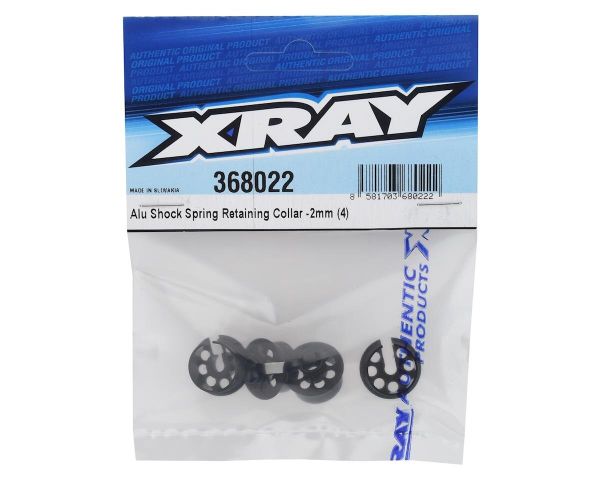 XRAY Alu Feder Teiler -2mm schwarz