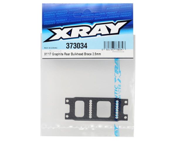 XRAY X1 17 Graphite Rear Bulkhead Brace