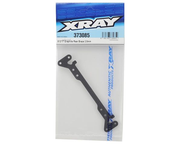 XRAY X12 17 Rear Brace Graphite 2.5mm