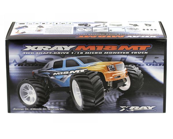 XRAY M18MT 4WD Shaft Drive 1/18 Micro Monster Truck