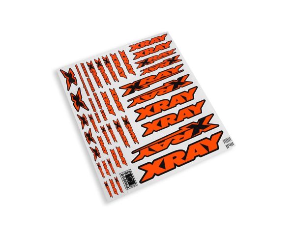 XRAY Body Sticker orange XRA397316