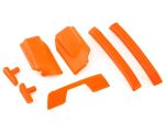Traxxas Karosserie Verstärkungs Set orange mit Dach Skid Pads TRX9510T